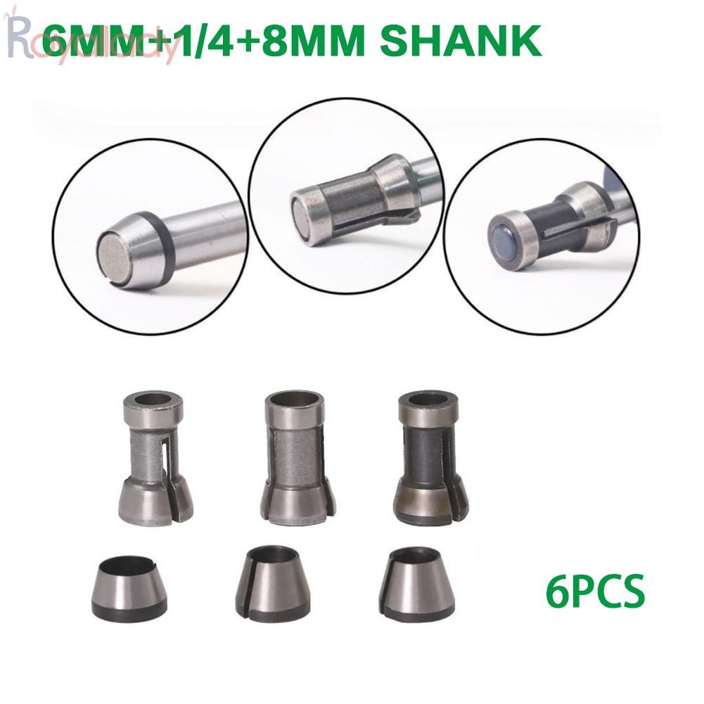 Details about   8mm and 6.35mm to 12.7mm Engraving Bit CNC Router Tool Adapter for Chuck Collet 