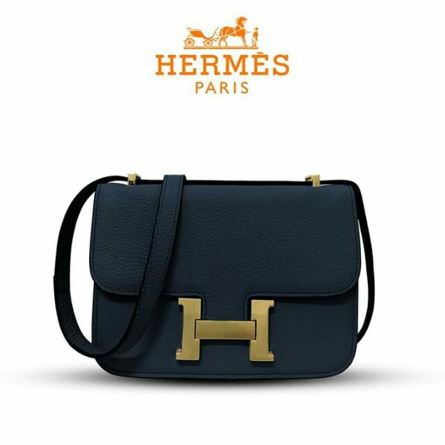 hermes sling bag black
