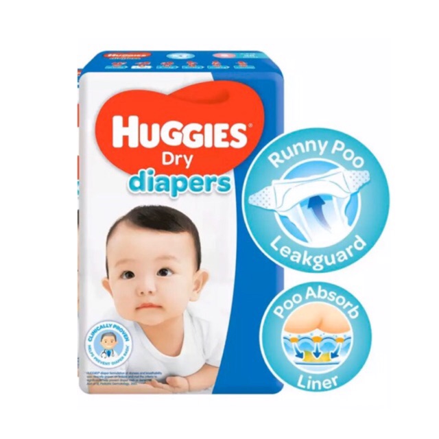 Huggies Dry Diapers Small Size Per Pack 