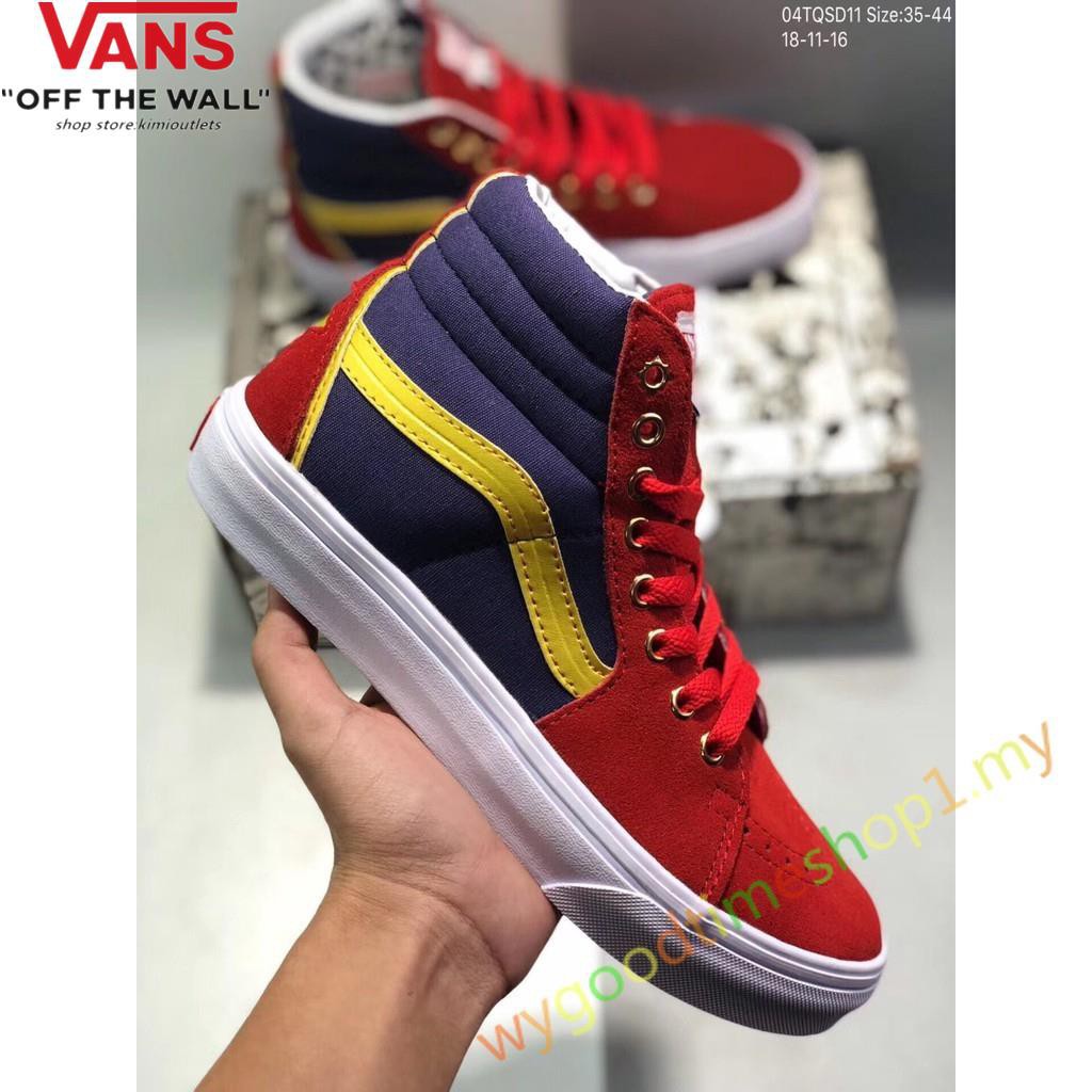 captain marvel vans size 8.5