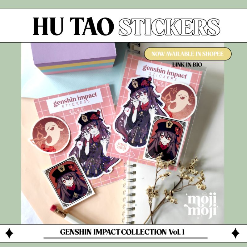 GENSHIN IMPACT HUTAO STICKERS - Bundle | Shopee Philippines