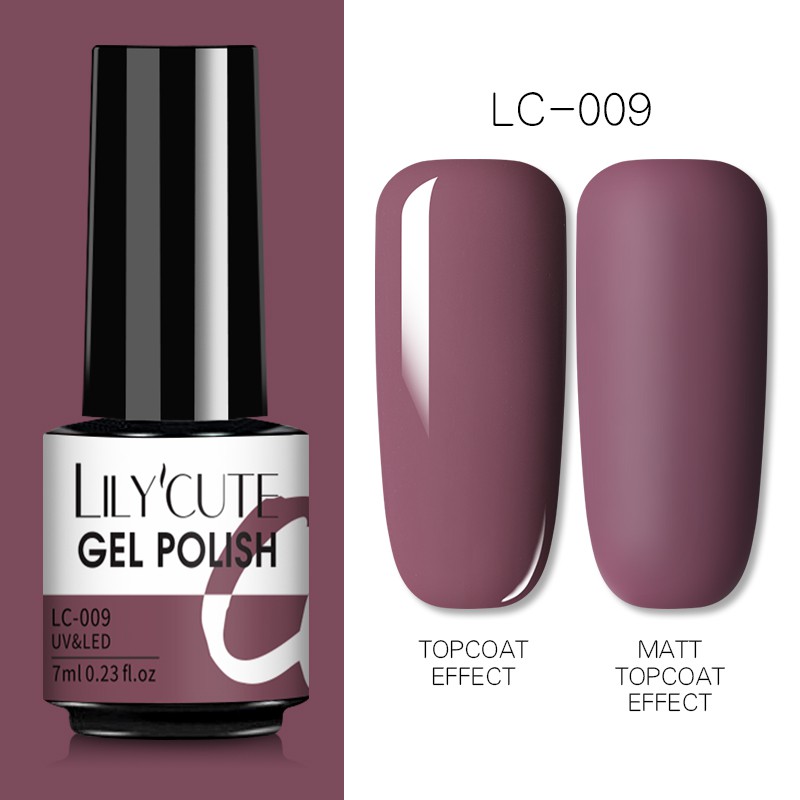 LILYCUTE 7ml UV Nail Gel Polish Autumn Winter Color Semi Permanent Matte Top Coat Needed Soak Off UV | Shopee Philippines LILYCUTE 7ml UV Nail Gel Polish Autumn Winter Color Semi Permanent Matte Top Coat Needed Soak Off UV | Shopee Philippines