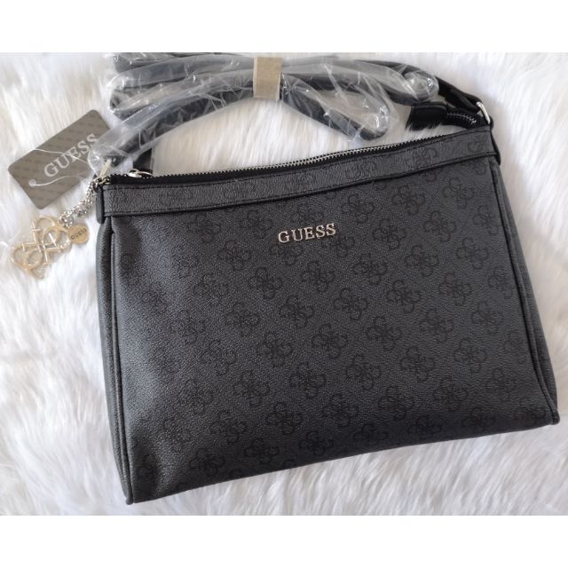 guess black crossbody bag