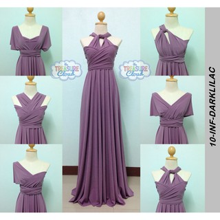 infinity dress lilac