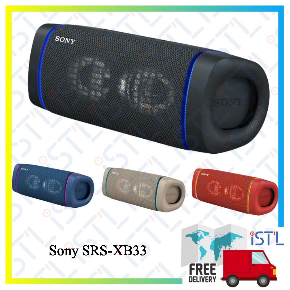Sony SRSXB33 Extra Bass Portable Bluetooth Speaker Shopee Philippines