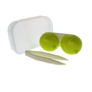Ideal Vision Center Colorful Contact Lens Case with Tweezers #4