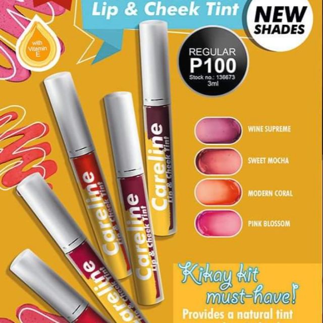 Careline lip & cheek tint Shopee Philippines