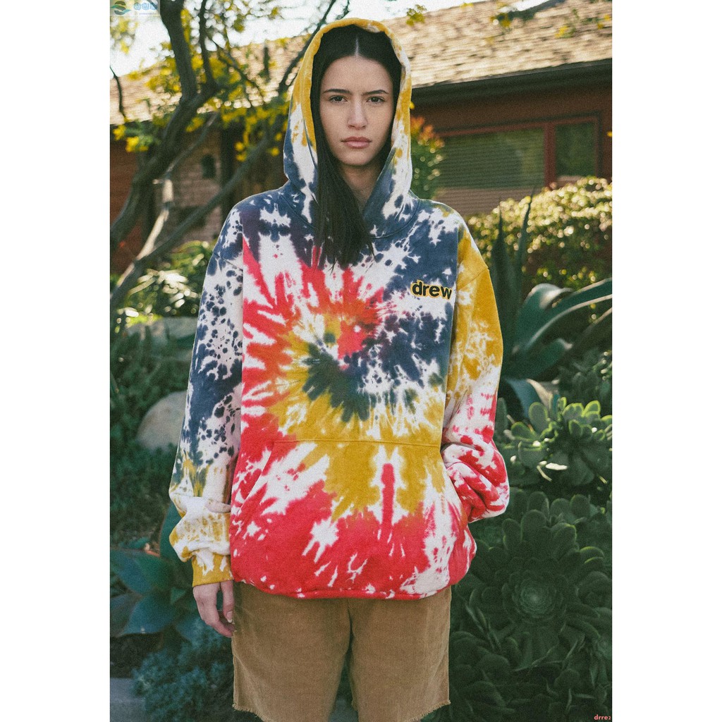 tie dye drew house hoodie