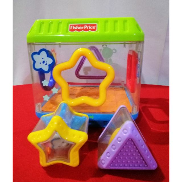 fisher price peek a blocks shape sorter