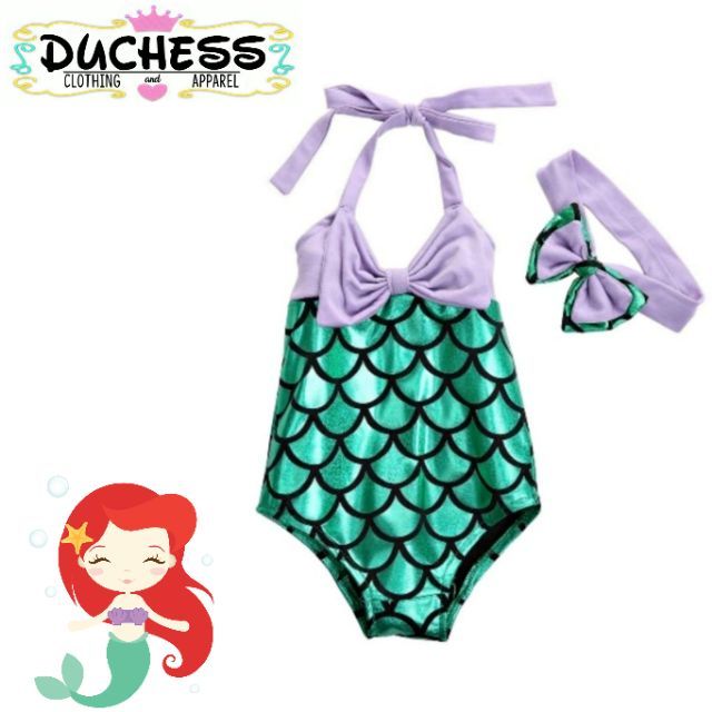 little mermaid baby swimsuit