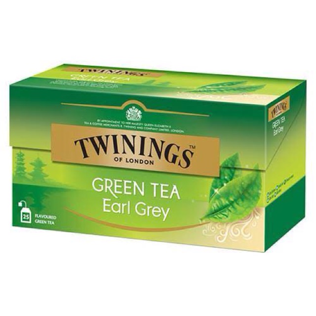 Twinings Green Tea Earl Grey 25 Tbs Shopee Philippines