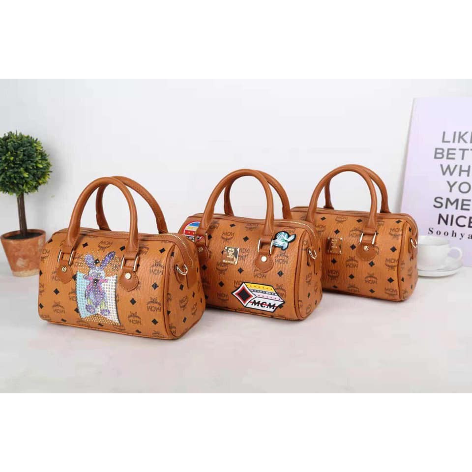 X Buy MCM Doctor's Bag Sling bag 2 size M & L COD Shopee Philippines