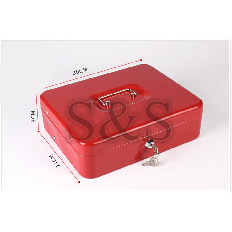 Cashbox 30cm With Tray Or Money Drawer - 