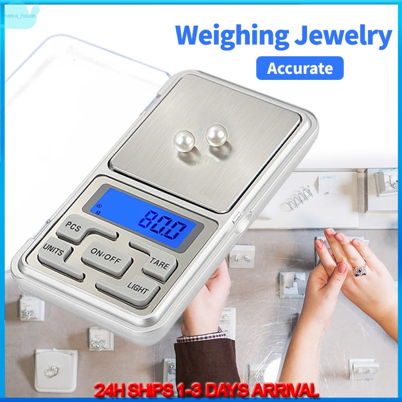 Mini Digital Weighing Scale Lcd Electronic Pocket Weighing Scale