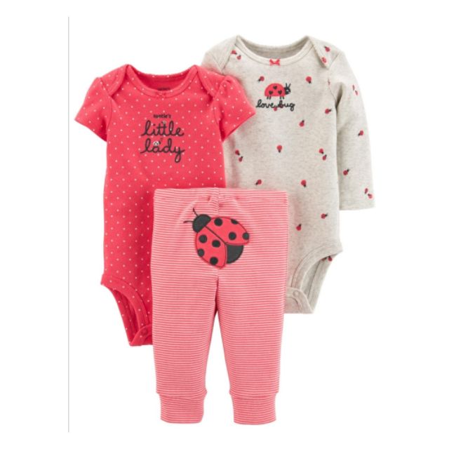 carter's 3 piece set baby girl