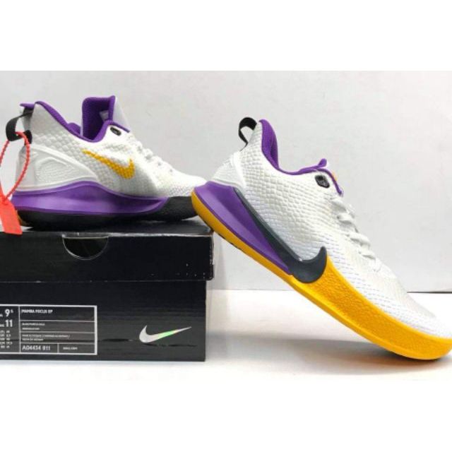 kobe purple and gold shoes