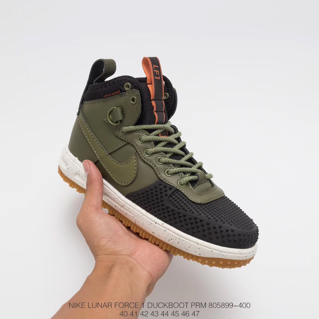 nike lunar force duckboot green