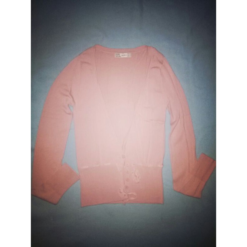 zara knit crop top and cardigan