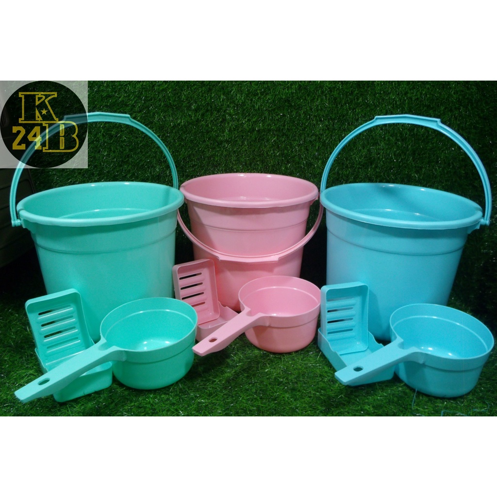 Good Quality 611 FUHO Brand Bathroom Set (2.5 Gallon Pail, Water