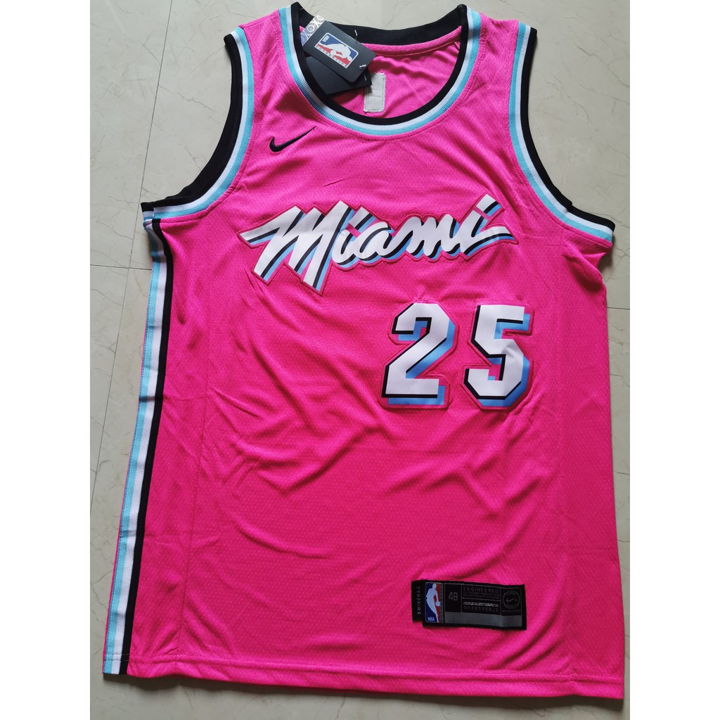 pink jersey nba