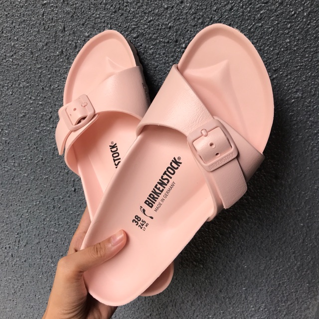 rose rubber birkenstocks