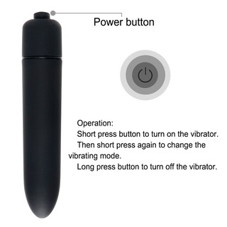 Discreet package/ COD/  10 Speed Silicone Bullet Vibrator Waterproof Mini Point Vibrating Massager