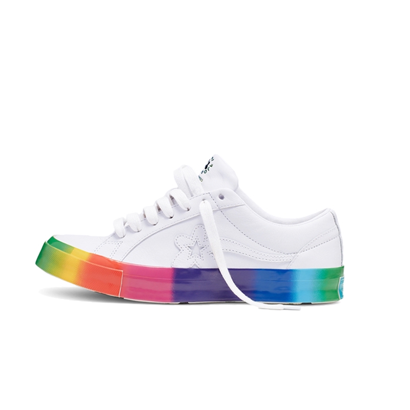 rainbow flame converse