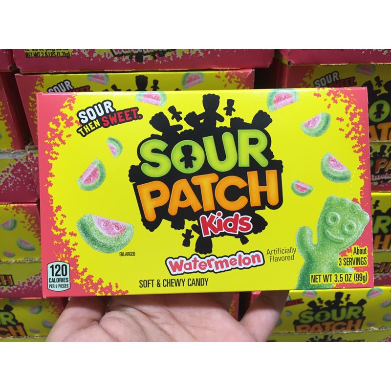 Sour Patch Watermelon Chewy Candy 99g | Shopee Philippines