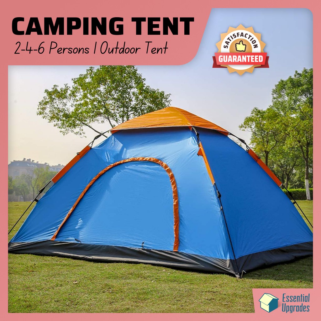 Camping Tent for 2/4/6 Person Camping Beach Tents for Family Folding