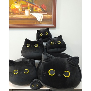 Soft And Adorable Cat Pillow Plush Black Cat Doll Cute Cat Doll Gift