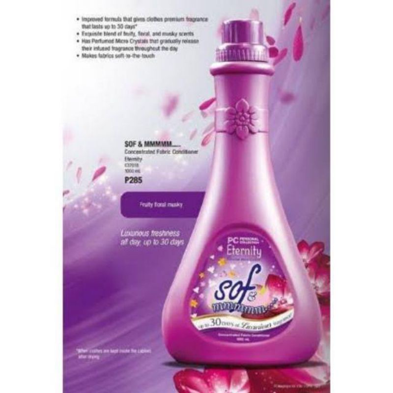 SOF Fabric Conditioner 1000mL Shopee Philippines