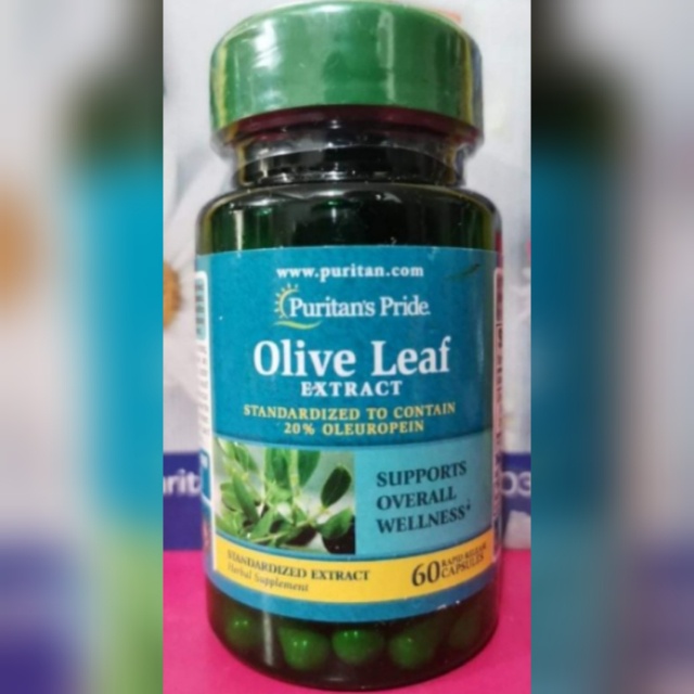 Olive Leaf Extract 150mg 20 Oleuropein 60 Capsules EXPIRY Dec. 2023