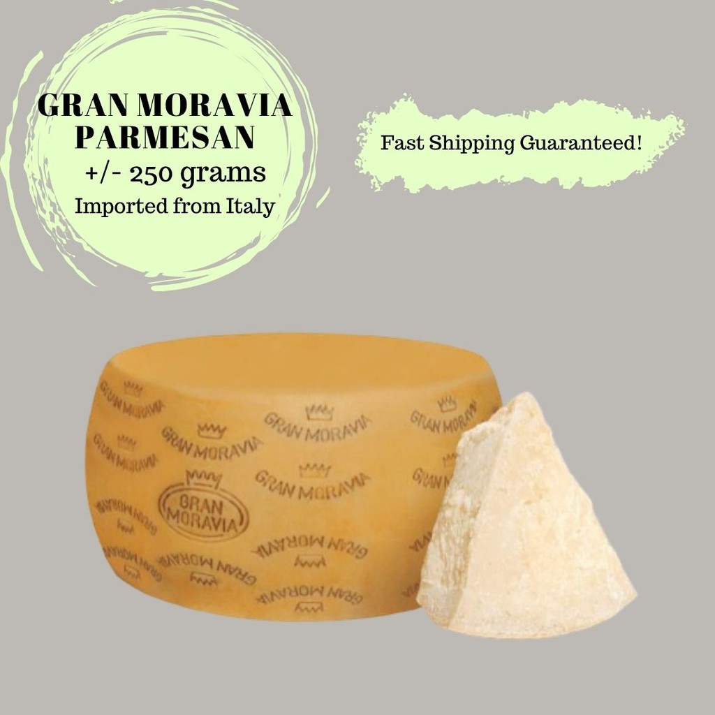 Gran Moravia Parmesan Cheese +/- 250g | Shopee Philippines