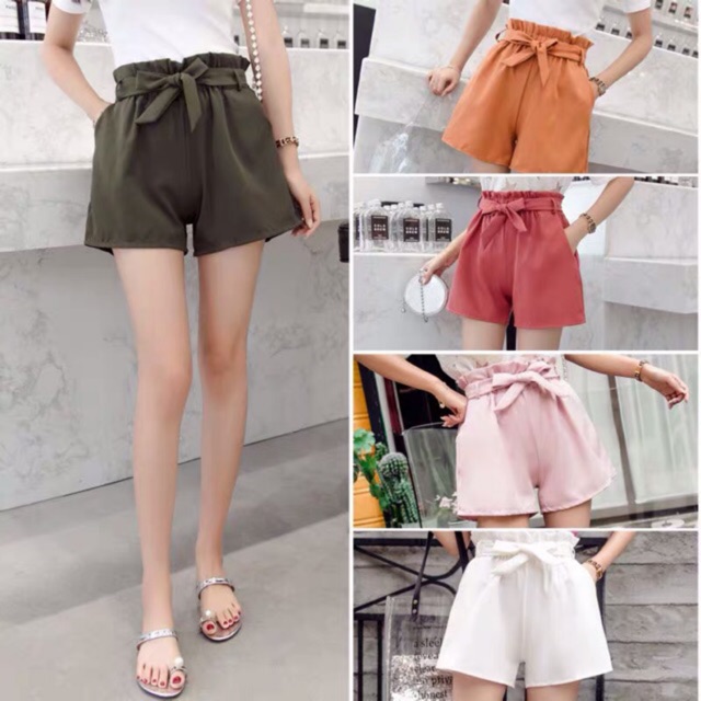 high waisted cotton pants