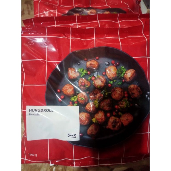 Ikea Swedish Meatballs Original 1 Kilo Shopee Philippines