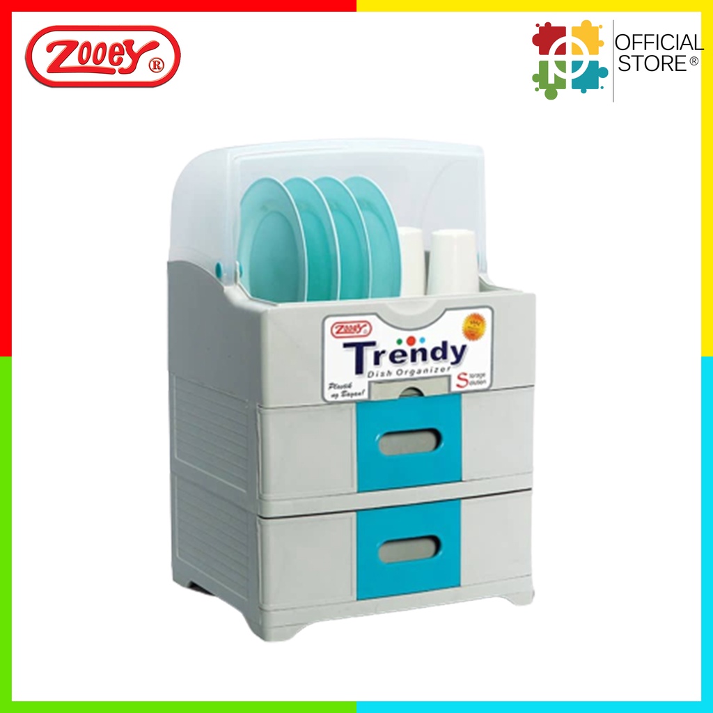 ZOOEY TRENDY 2 DRAWER DISH / KITCHEN ORGANIZER 8662K Shopee Philippines