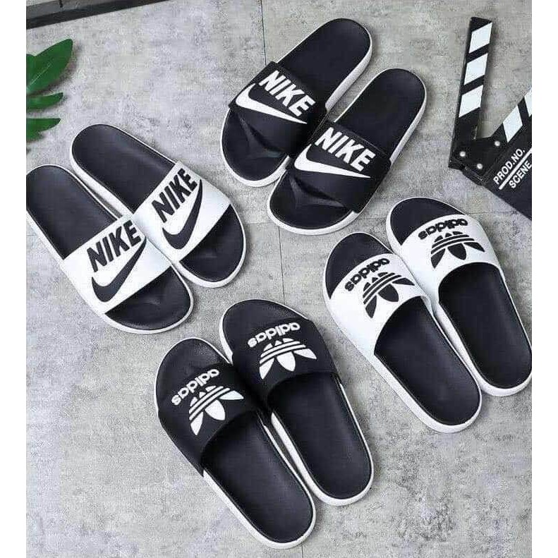 adidas flat slippers