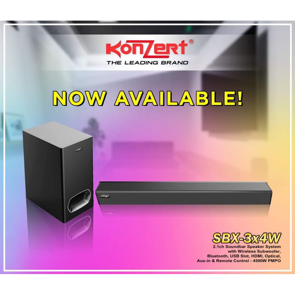 konzert soundbar speaker