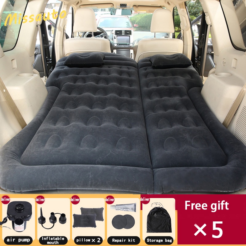 SUV car inflatable bed, inflatable bed, trunk sleeping pad, car travel ...