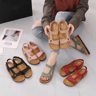 IGZ fashion korean flat bottom thick platform sandals