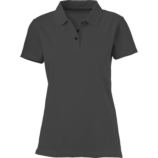 dark grey polo shirt womens