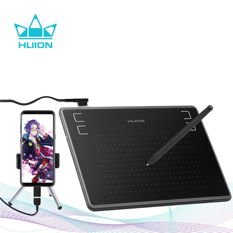 HUION H430P 4096 Level Ultrathin Graphics Drawing Tablet BatteryFree