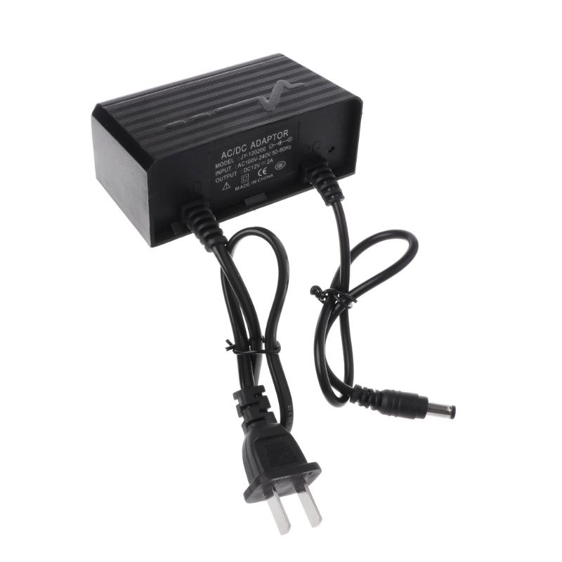12V 2A AC/DC Power Supply Adapter Monitor CCTV CCD Security Camera 