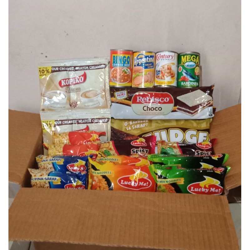GROCERY PACKAGE WORTH 500 ONLY (LEGIT SELLER) Shopee Philippines
