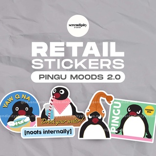✩ PINGU MOODS 2.0 STICKERS (RETAIL) ✩