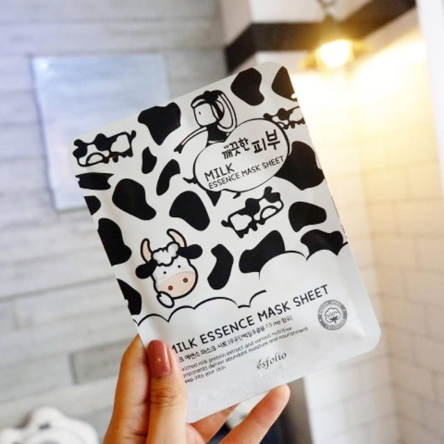 Esfolio Pure Skin Milk Essence Mask Sheet Shopee Philippines