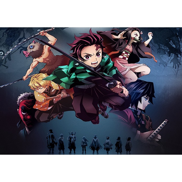 Demon Slayer Poster (Anime Merch Ph) | Shopee Philippines