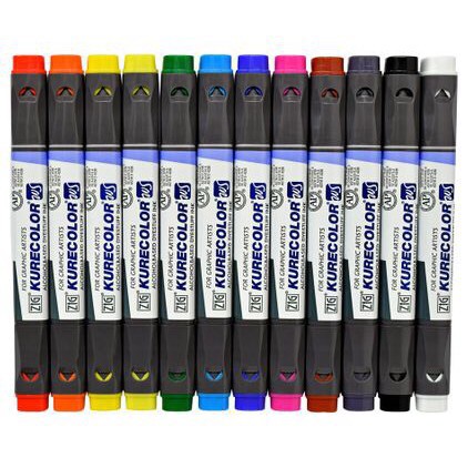 rooster buurman Blind Zig kurecolor permanent alcohol based ink marker (3) | Shopee Philippines