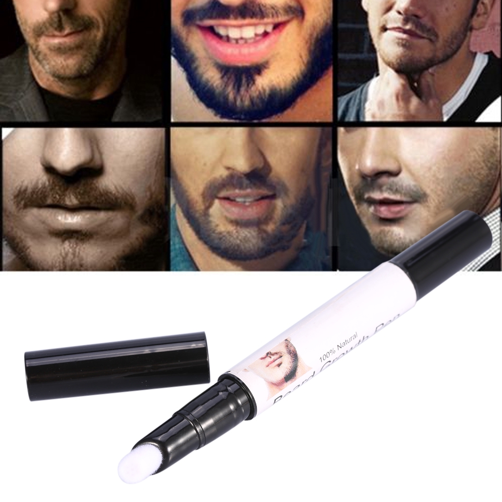 1pc Men Facial Hair Sideburn Beard Repair Shape Growth Pen