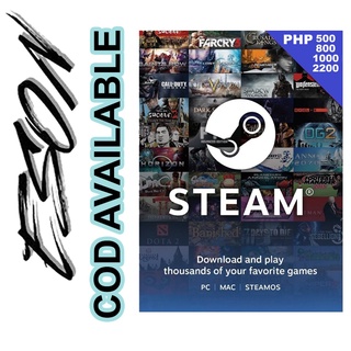 Steam Wallet Code (PHP 500, 1000, 2200) #1